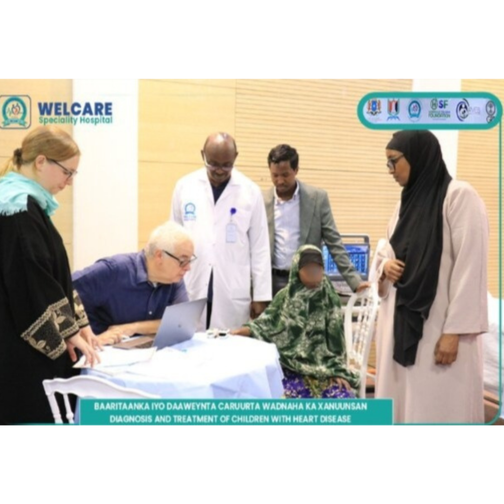 È rientrata in Italia la missione sanitaria organizzata da AMEB e GRT, che ha permesso di effettuare gli screening di 119 bambini somali affetti da patologie cardiache.