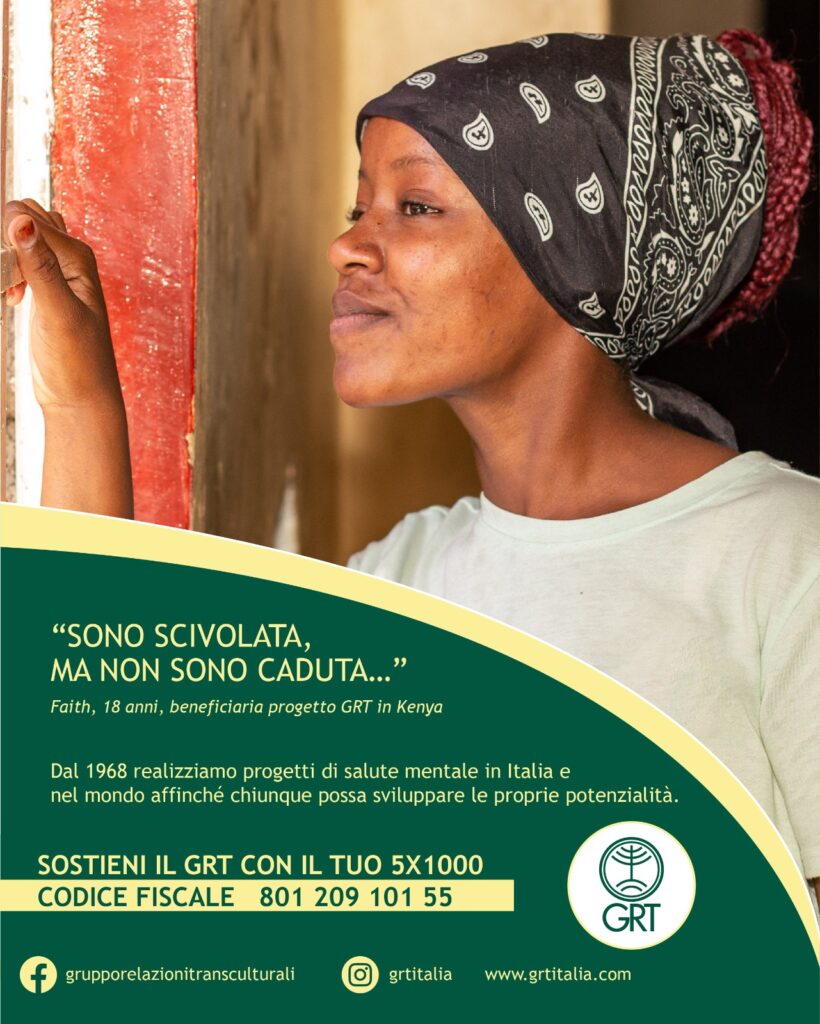 In your income tax return, sign in the box “Support to Third Sector entities ...” and enter GRT's tax code: 80120910155